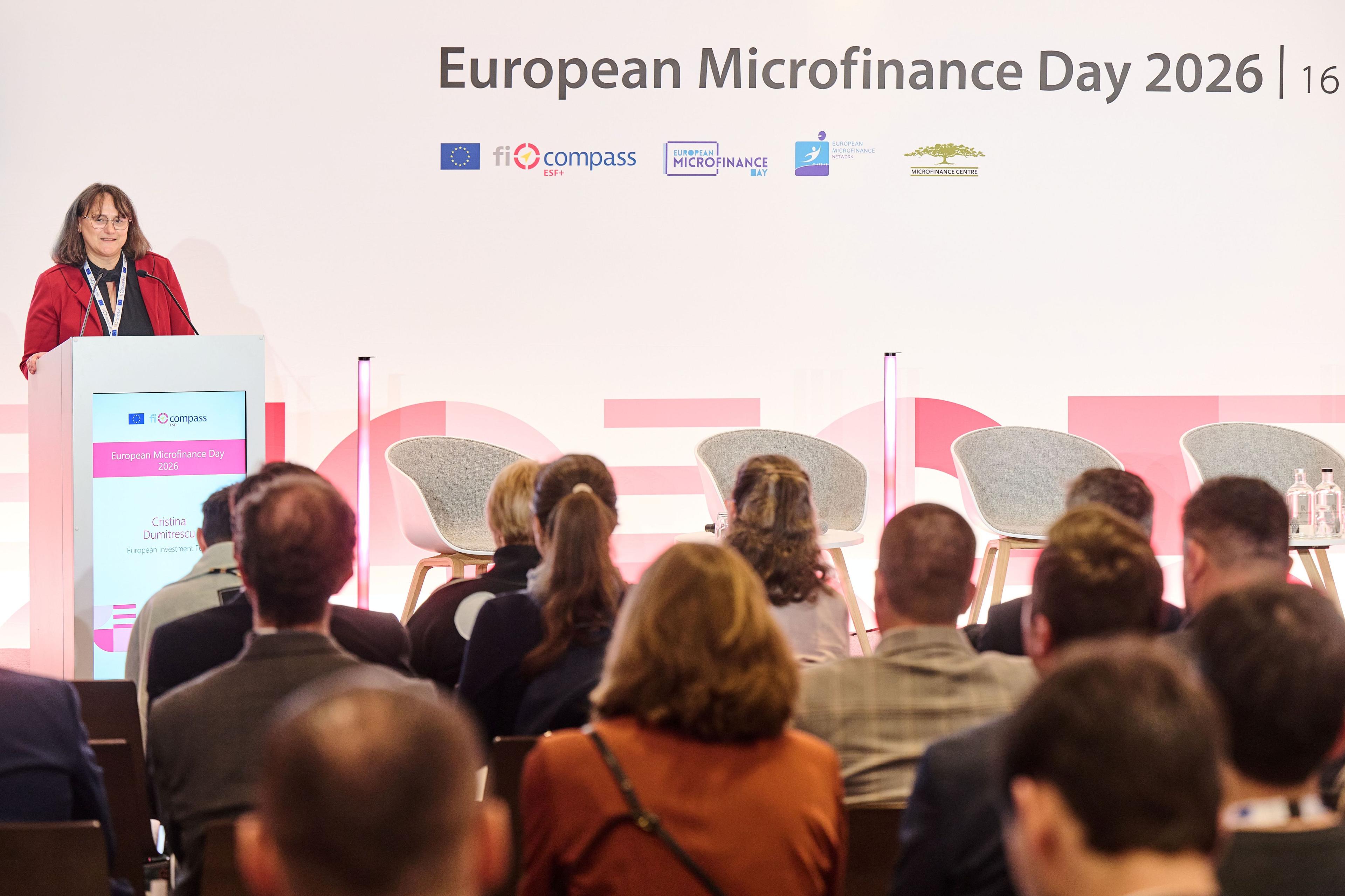 Cristina Dumitrescu, Head of Inclusive Finance, European Investment Fund