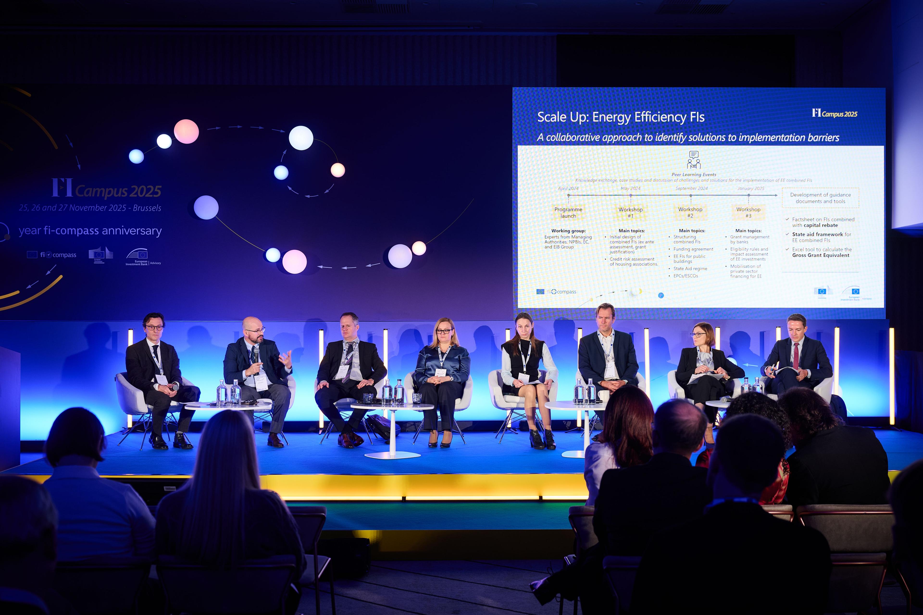 Panel plenary room